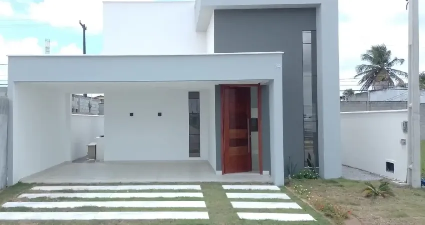 Casa térrea no cond. ecoville ii, três quartos - 120 m2 - r$480.000,00 -  whatsapp:84 9.9145.9638