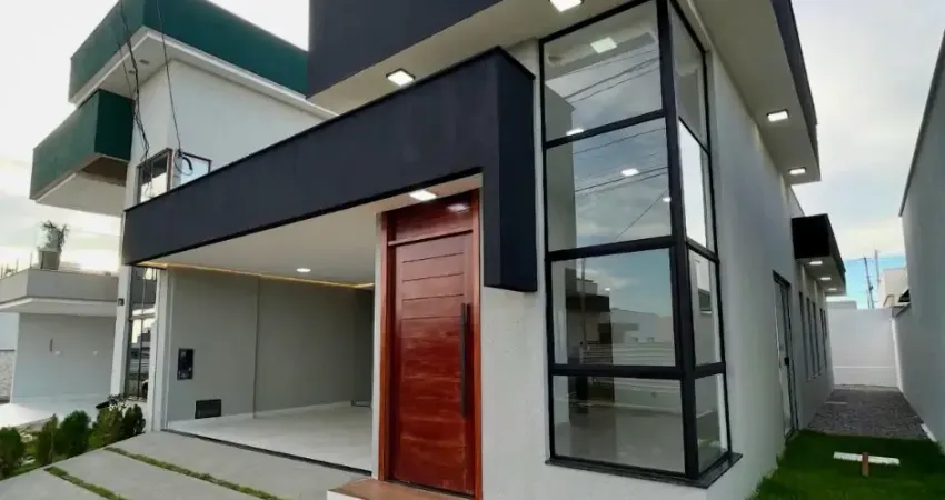 Cond. ecoville ii, casa térrea com três suítes - 117 m2 - r$485.000,00 - whatsapp:84 9.9145.9638