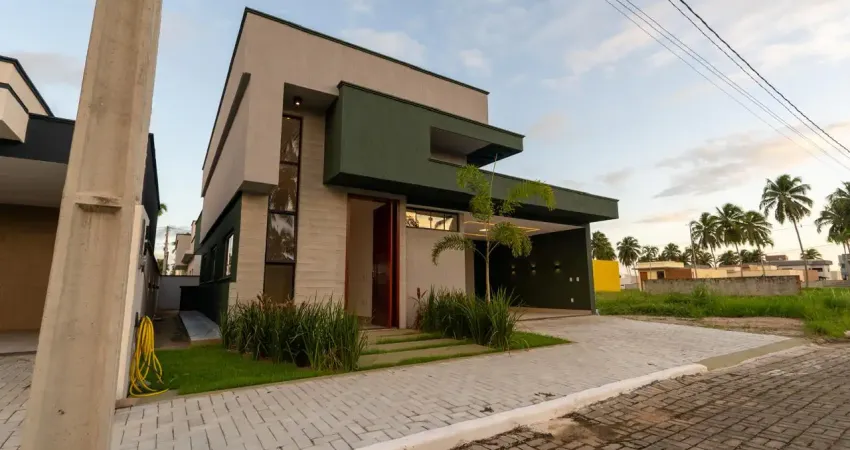 Cajupiranga condomínio clube, casa térrea com três suítes - 150 m2 - r$640.000,00 - whatsapp:84 9.9145.9638