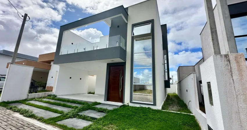 Casa duplex no cond. nova york, quatro suítes - 187 m2 - r$680.000,00 - whatsapp:84 9.9145.9638