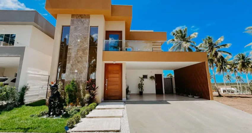 Casa duplex no cond. cajupiranga clube com quatro quartos - 300 m2 - r$1.300.000,00 - whatsapp:84 9.9145.9638