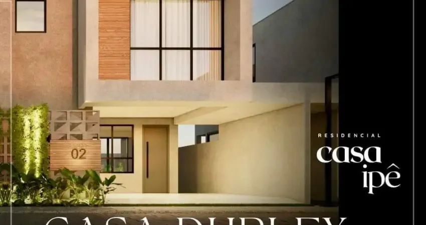 Lançamento: casas duplex no residencial casa ipê, três quartos - 110 m2 - r$553.000,00 - whatsapp:84 9.9145.9638