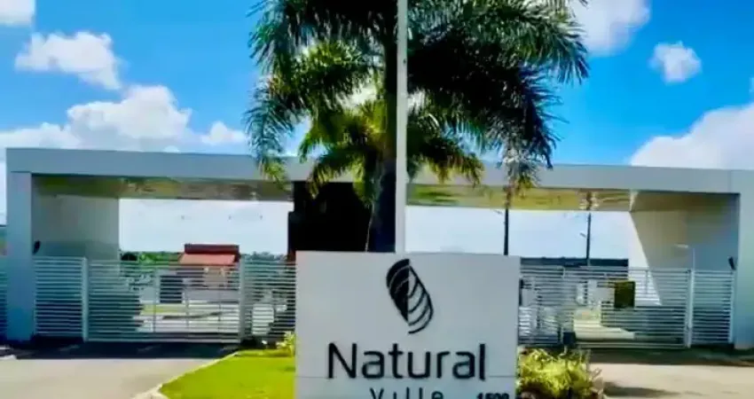 Terreno com 360 m2 no condomínio natural ville, murado e escriturado - r$145.000,00 - whatsapp:84 9.9145.9638