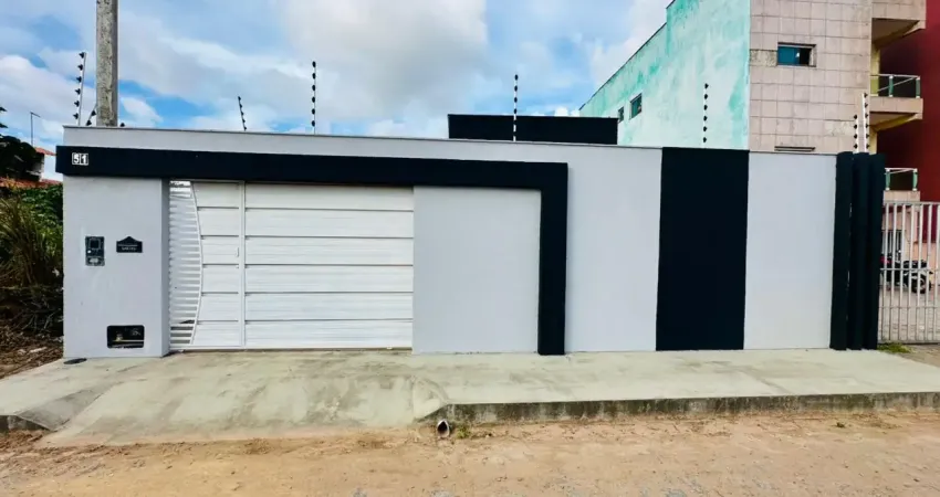 Casa recém construída de 3 quartos com 119 m2 em Cajupiranga - R$330.000,00 - whatsapp:84 9.9145.9638