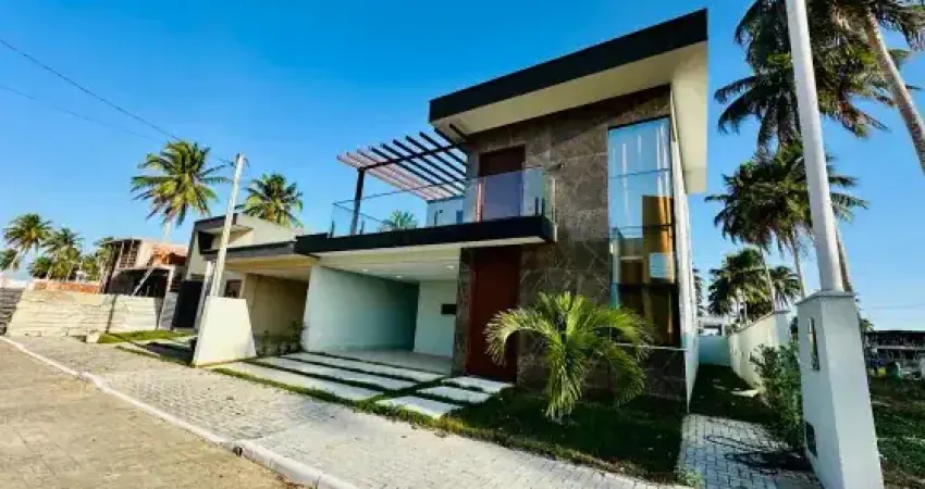 Casa duplex no Cond. Cajupiranga com cinco quartos - 215 m2 - R$950.000,00 - whatsapp:84 9.9145.9638