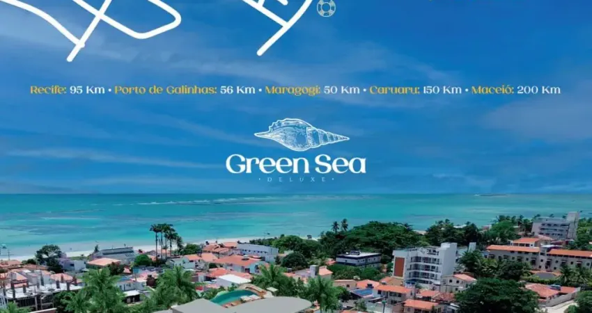 Flat à venda na Avenida José Bezerra, 120, Praia de Tamandaré, Tamandaré