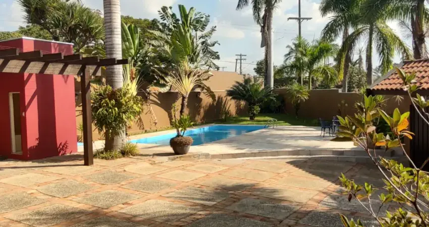 Chácara no asfalto 5 dorms, Residencial Tancredi Americana