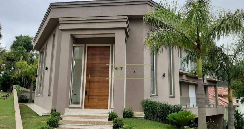 Casa com 4 dormitórios à venda, 642 m² por R$ 7.490.000,00 - Alphaville 11 - Santana de Parnaíba/SP