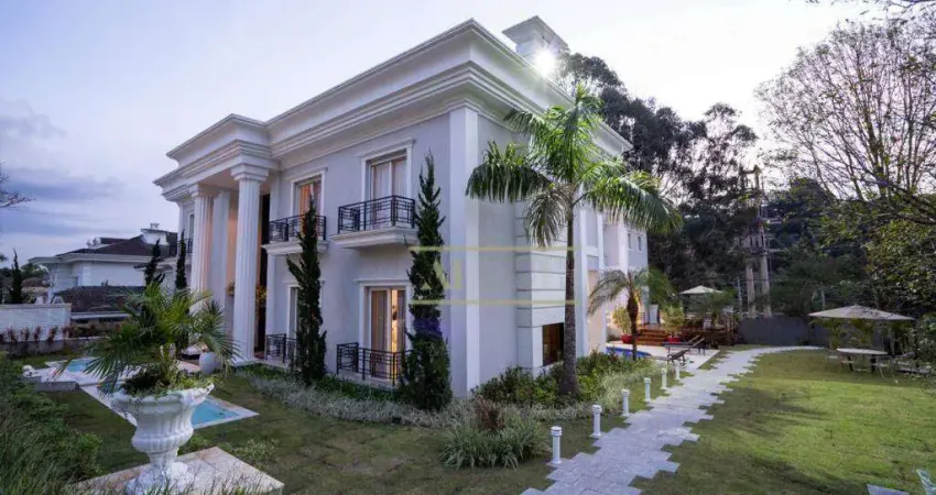 Casa com 4 dormitórios à venda, 900 m² por R$ 19.000.000,00 - Tamboré 3 - Santana de Parnaíba/SP