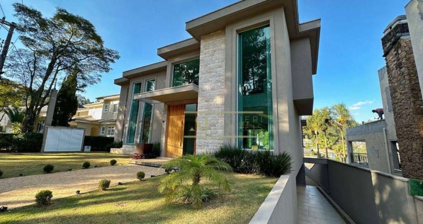 Casa com 5 dormitórios à venda, 729 m² por R$ 10.000.000,00 - Alphaville 10 - Santana de Parnaíba/SP