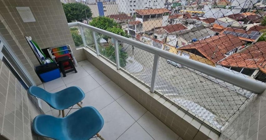 Apartamento para Venda em Praia Grande, Tupi, 1 dormitório, 1 banheiro, 1 vaga