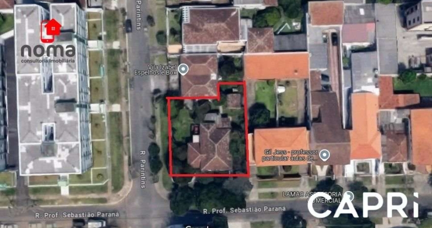 Terreno à venda na Rua Professor Sebastião Paraná, 563, Vila Izabel, Curitiba