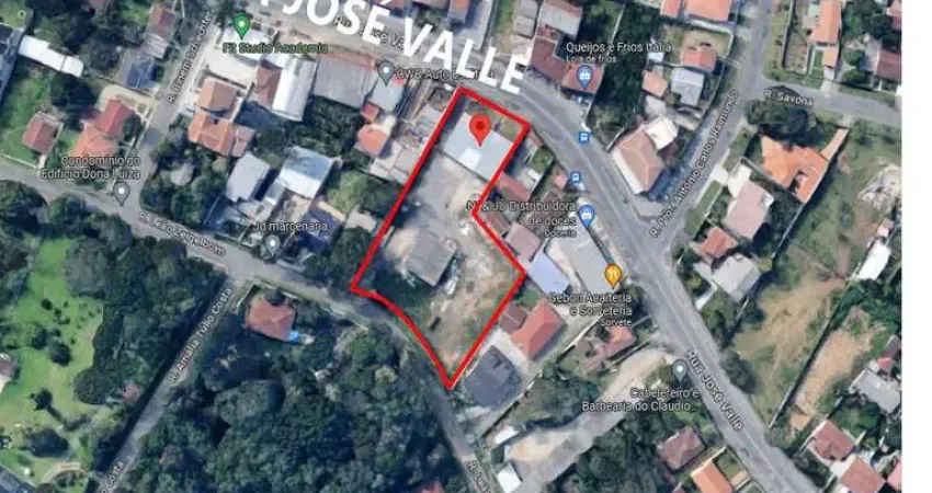 Terreno em condomínio fechado à venda na Rua Ari José Valle, São João, Curitiba