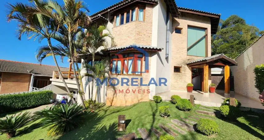 Lago do imperador - casa de alto padrão com 4 suítes à venda, 700 m² - serra da cantareira - mairiporã/sp