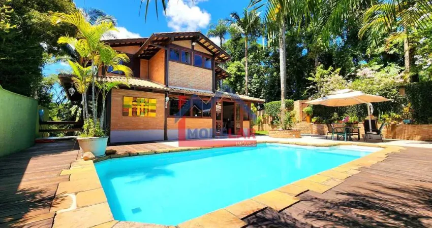 Casa Serrana com 4 quartos à venda, 280m² - Serra da Cantareira - Mairiporã/SP