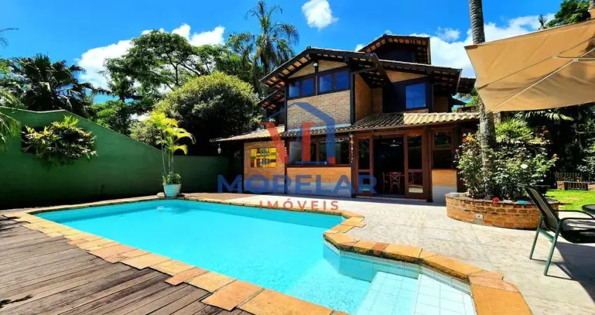 Casa estilo serrana com 4 quartos à venda, 280m² - serra da cantareira - mairiporã/sp