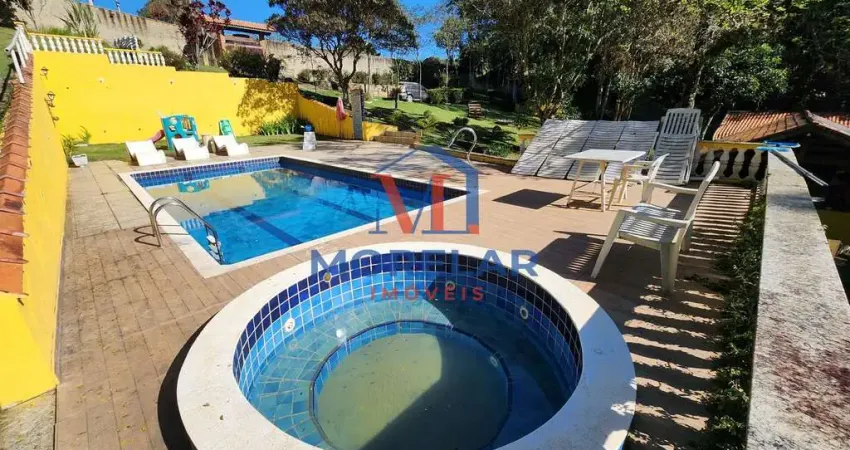 Chácara com 4 quartos à venda, 450m² - pirucaia - mairiporã/sp