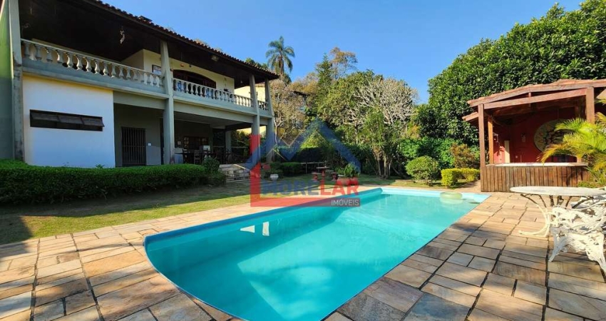 Chácara PÉ NA ÁGUA à venda com 7 quartos, 570m² - Cacéia - Mairiporã/SP