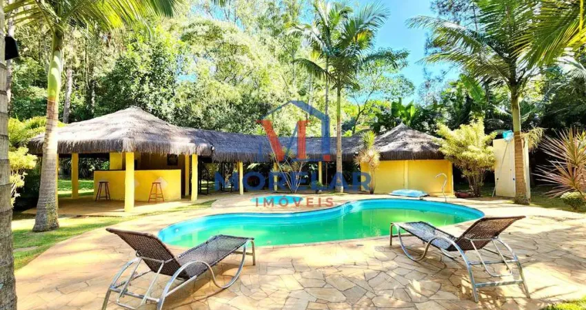 Cinco lagos - chácara em condomínio com 5 quartos à venda, 400m² - cinco lagos - mairiporã/sp