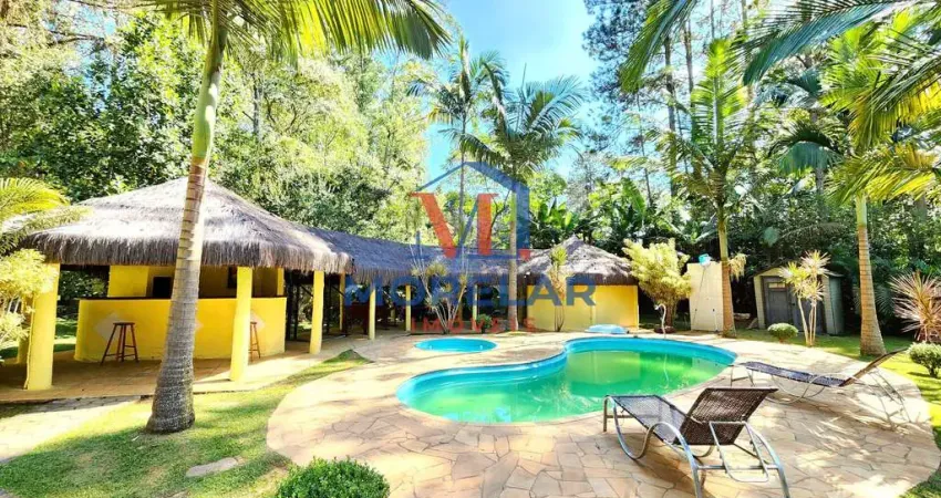 Cinco lagos - chácara em condomínio com 5 quartos à venda, 400m² - cinco lagos - mairiporã/sp