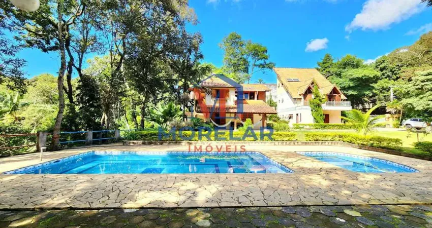 Casa com cachoeira privativa e 7 quartos à venda, 235m² - serra da cantareira - mairiporã/sp