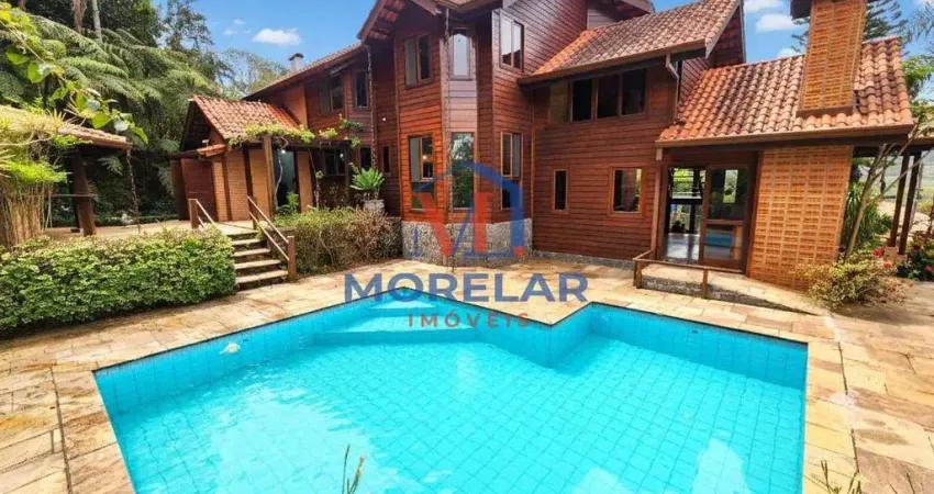 Reserva das hortências - casa serrana  com 3 quartos à venda, 220m² - serra da cantareira - mairiporã/sp