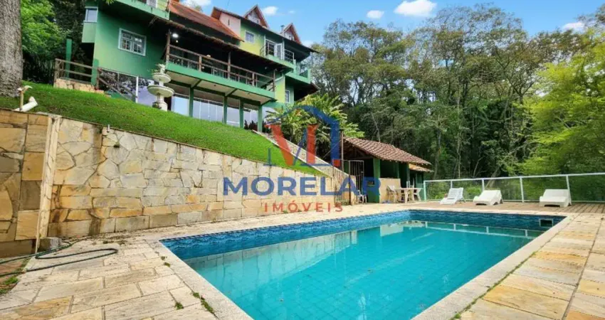 Alpes da cantareira - casa em condomínio com vista para represa, 4 quartos à venda, 425m² - serra da cantareira - mairiporã/sp