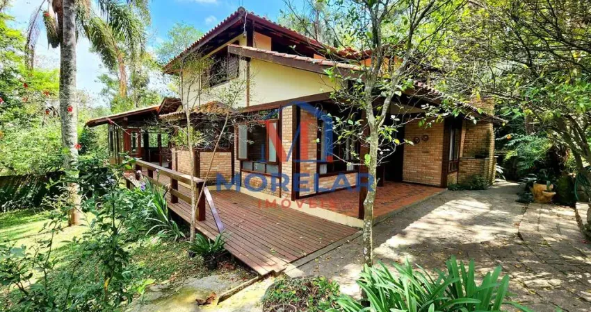 Casa estilo serrana com 4 quartos à venda, 219m² - serra da cantareira - mairiporã/sp