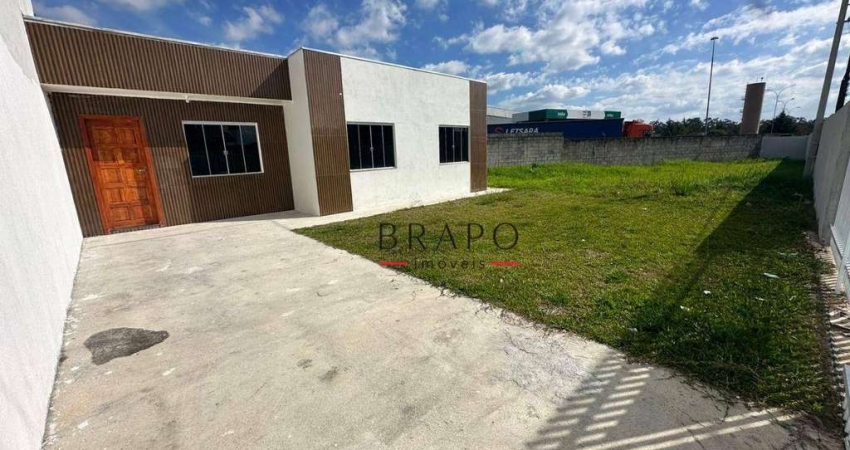 Casa com 3 dormitórios à venda, 64 m² - Planta Quississana - São José dos Pinhais/PR