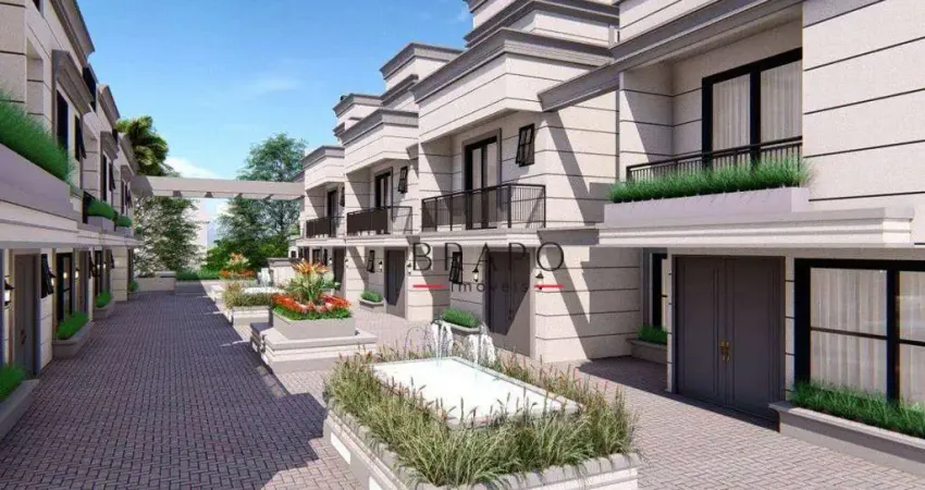 Sobrado com 3 dormitórios à venda, 265 m² - mercês - curitiba/pr