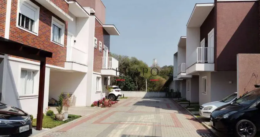 Sobrado com 3 dormitórios, 168 m² - venda ou locação - campo comprido - curitiba/pr