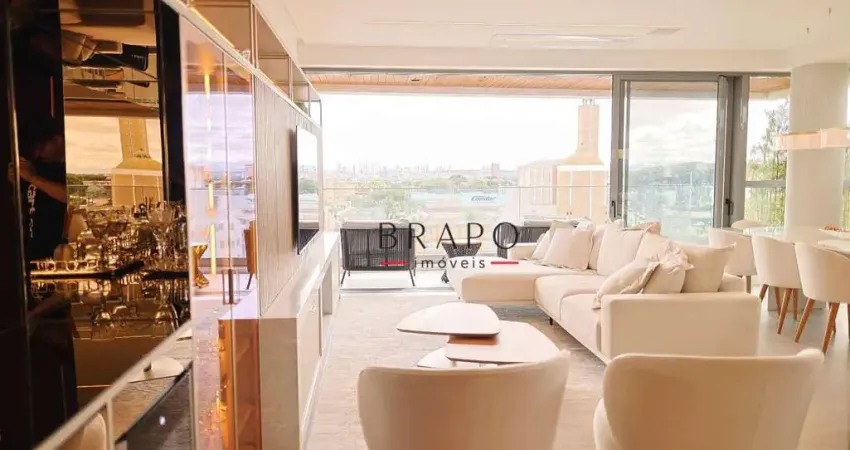 Apartamento com 3 dormitórios à venda, 153 m² - água verde - curitiba/pr