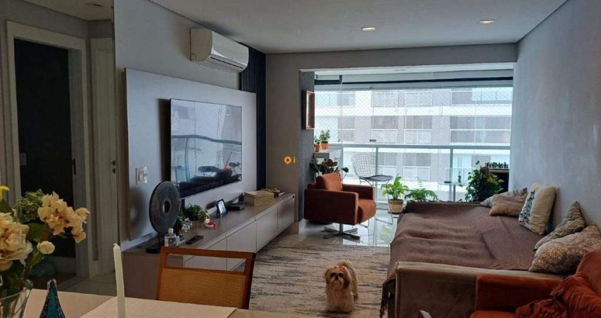 Apartamento 106 metros, 3 Dormitóios 2 suítes, 2 vagas Mobiliado