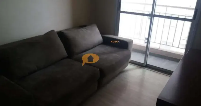 Lindo Apartamento Com Armarios, Avenida do Taboão São Bernardo do Campo, 2 Dormitorios, Com vaga de garagem coberta, Sala com sacada