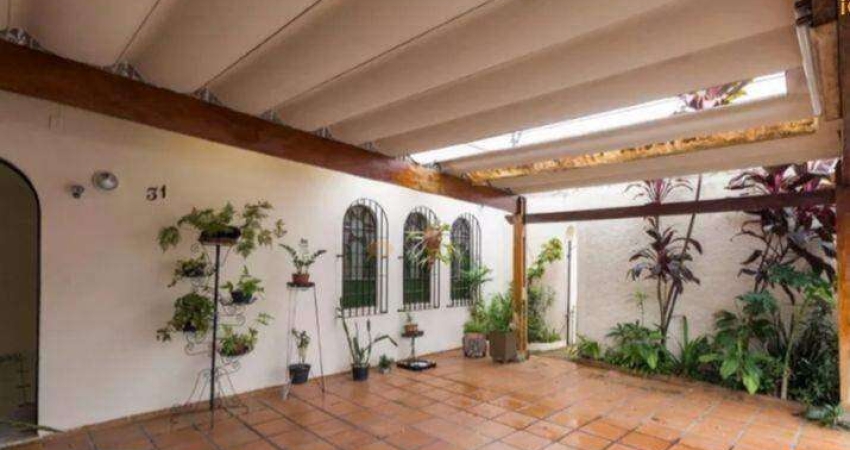 Casa à venda, 3 quartos, 1 suíte, 3 vagas, Jabaquara - São Paulo/SP