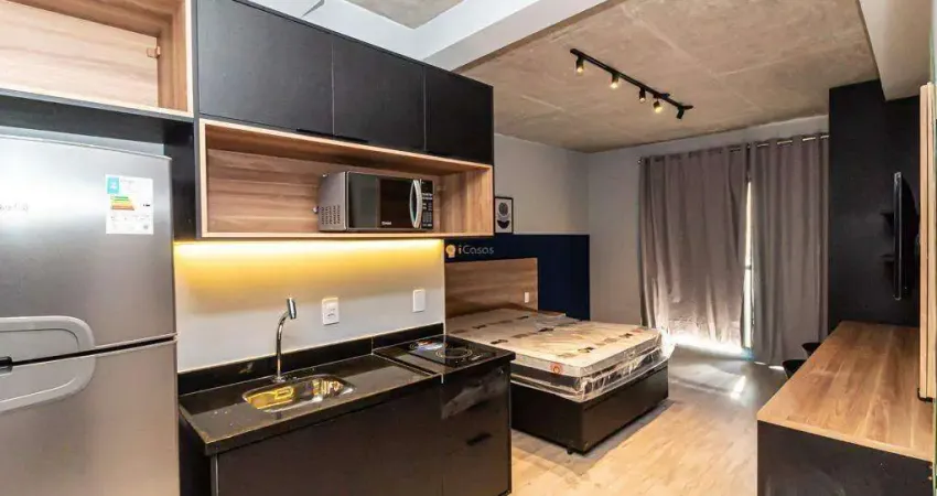 Studio mobiliado de 28m² em indianópolis – pronto para morar!