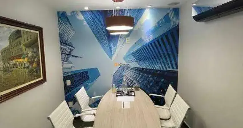 Locação – conjunto comercial mobiliado – double office santana