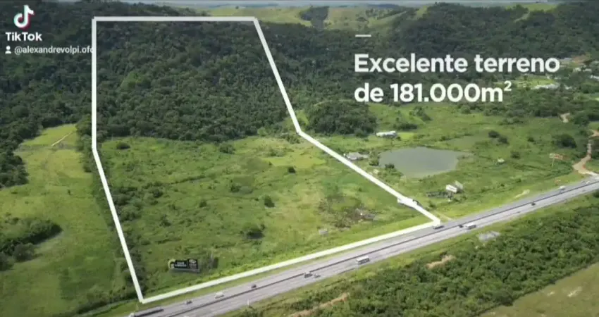 Terreno 181.000 m2 plaino de frente p/ Via Dutra Santa Isabel SP