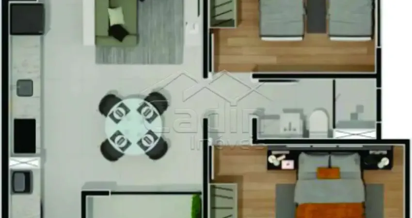 Apartamento 02 dormitórios, gravatá, navegantes- gran felicita up house