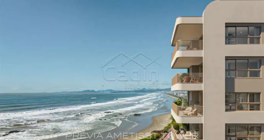 Apartamento frente mar, completa área de lazer, 02 suítes e 02 demi suítes, no gravatá, navegantes!
