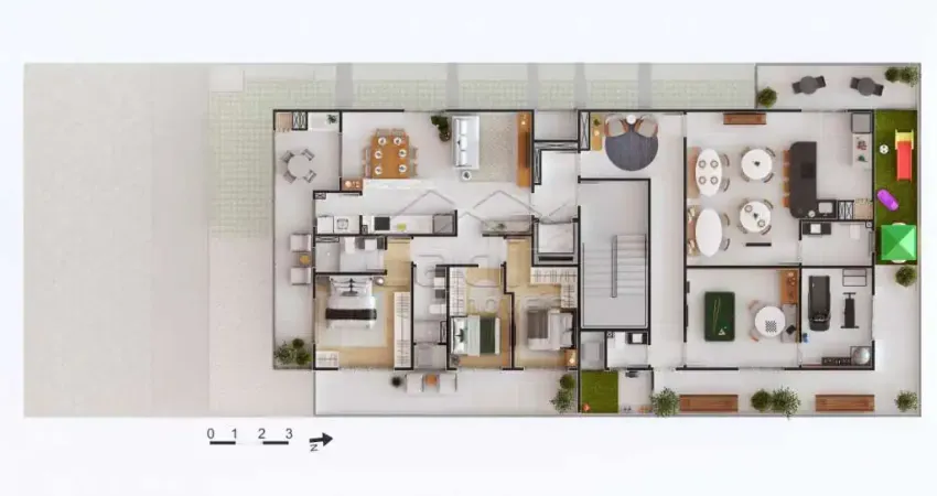 Apartamento 03 dormitórios à venda, r$ 733.945,84 bairro gravatá em navegantes