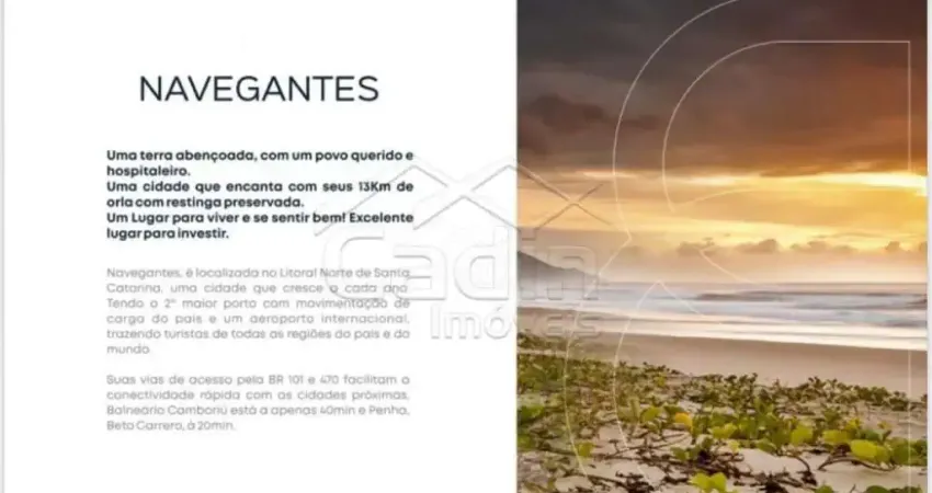 Apartamento 02 dormitórios à venda, r$ 478.000,00 bairro gravatá em navegantes