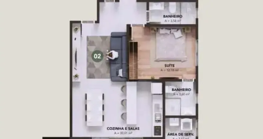Apartamento 3 dormitórios com 1 suíte no centro, navegantes/sc