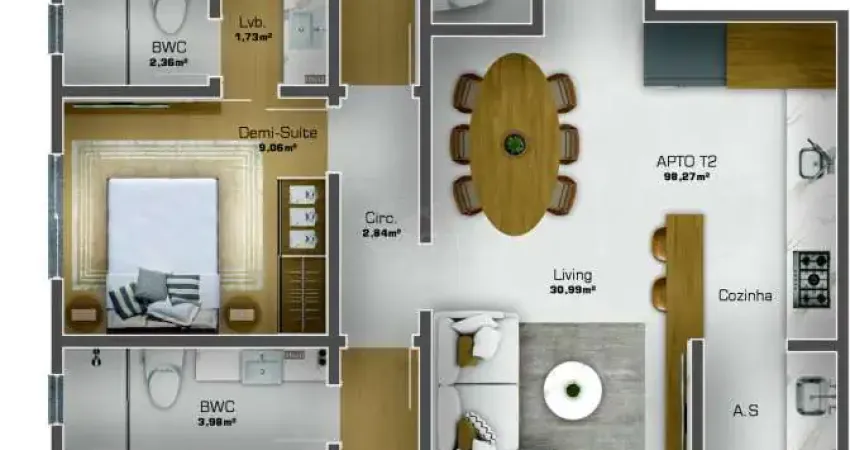 Apartamento 03 dormitórios à venda r$ 993.297,28 bairro centro em navegantes