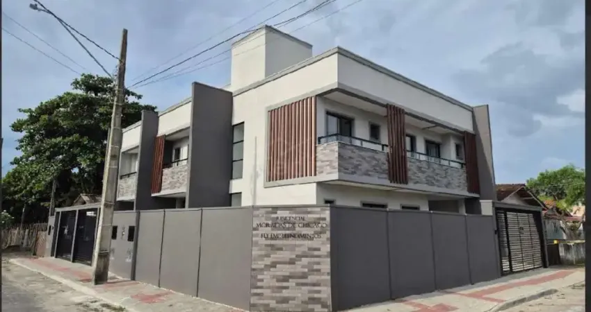 Excelente sobrado com 3 dormitórios r$ 639.500,00 na praia de gravata sc