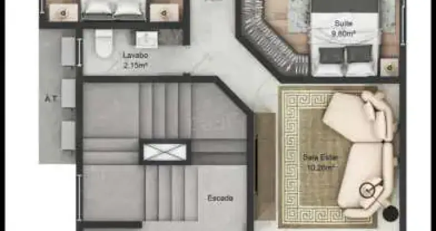 Apartamento 03 suítes à venda, 120 metros do mar, r$810.000,00 no gravatá em navegantes/sc - inbau concept