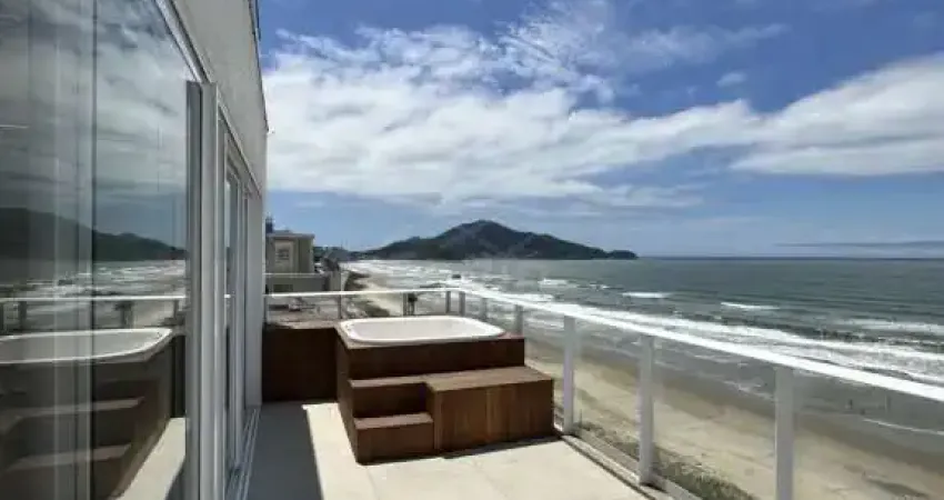 Apartamento á venda frente mar ,03 suítes, mobiliado, bairro gravatá em navegantes, r$ 3.199.000,00.