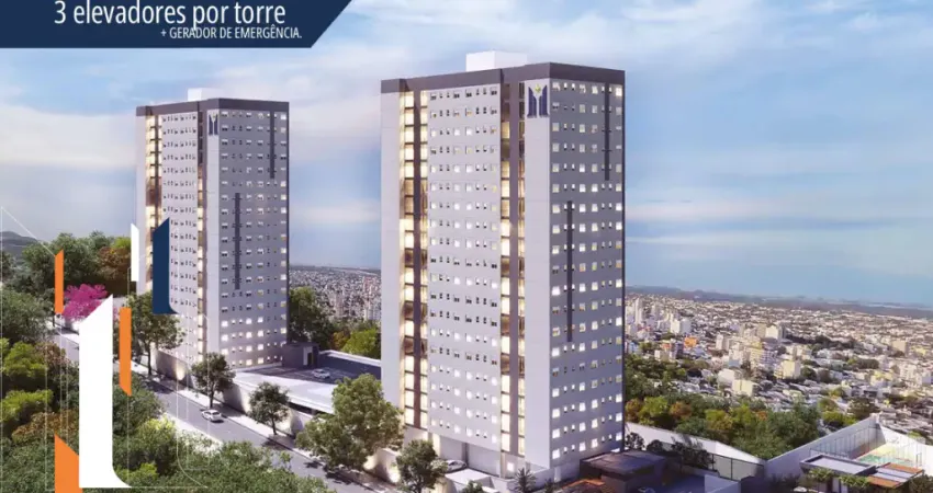 Apartamento - Miratti Residenciais - Vila Industrial- 2 Dormitórios - 58m².