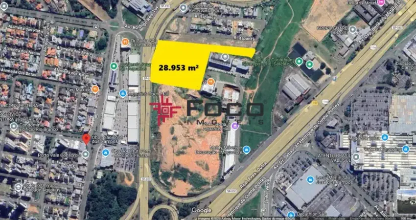 Oportunidade! terreno à venda de 28.953 m² | jardim serimbura - são josé dos campos |