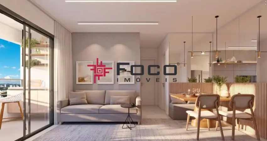 Apartamento à venda no jd das industrias com 02 dormitórios sendo 01 suíte e varanda gourmet - 54m².